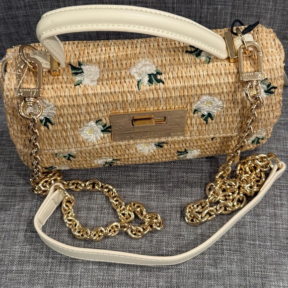 Ted Baker London Floral Embroidered Mini Bag NWT - Picture 3 of 10